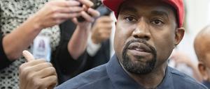 Der Rapper Kanye West