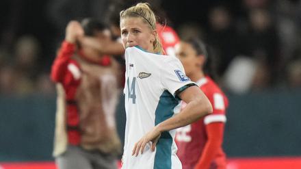 Für Katie Bowen und ihre neuseeländischen Kolleginnen ist die WM schon wieder vorbei.