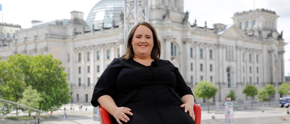 Grünen-Chefin Ricarda Lang will mehr für die Wirtschaft tun.