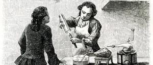 Der schwedische Chemiker Carl Wilhelm Scheele führte Experimente durch, um die Zusammensetzung der Luft zu bestimmen.