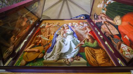 Der Cranach-Triegel-Altar gefährdete den Unesco-Welterbetitel des Doms.