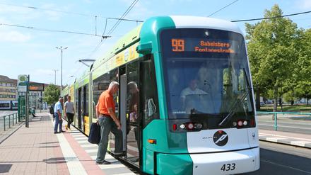 Straßenbahn Linie 99 Potsdam (klaer)