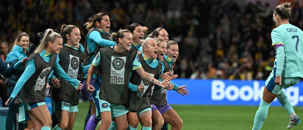Geschafft! Australien steht bei der WM im Achtelfinale – und das sogar als Gruppensieger.
