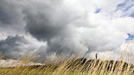 Regenwolken in Baden-Württemberg.
