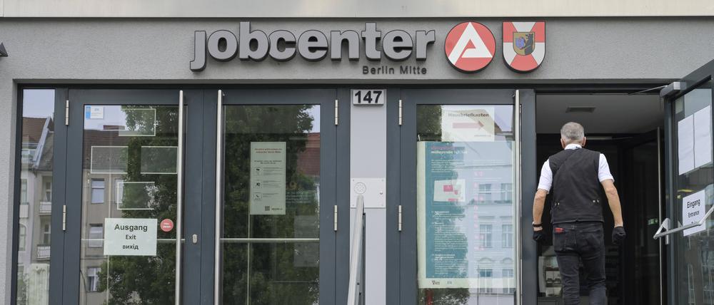 Das Jobcenter in der Müllerstraße in Berlin-Wedding.