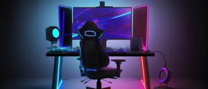 Gaming-Stühle lassen sich perfekt an die Anatomie des Spielers anpassen. Auch längere Sessions lassen sich so ohne Verspannungen absolvieren.  