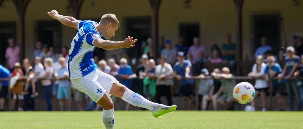 Fabian Nürnberger ist neu Darmstadt, ob er auch eine Verstärkung ist, muss sich aber erst noch zeigen.