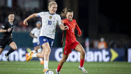 Gegen Portugal kamen die US-Spielerinnen nicht über ein 0:0 hinaus.