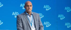 Peter Boehringer ist der stellvertretender AfD-Bundesvorsitzender. Er wehrt sich gegen die Einschätzung des Verfassungsschutz-Präsident Haldenwang, seine Partei habe bei ihrer Europawahlversammlung „rechtsextremistische Verschwörungstheorien“ geäußert.