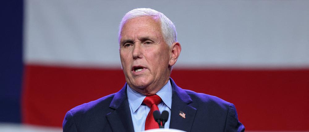 Mike Pence, ehemaliger Vize unter Trump.