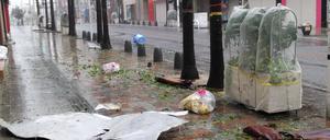 Der Taifun Khanun wütet in Japan.