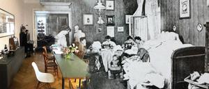 Ein Berliner Original: Früher lebten im Berliner Zimmer ganze Familien.
