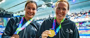 Tanja Scholz (r.) und Gina Böttcher