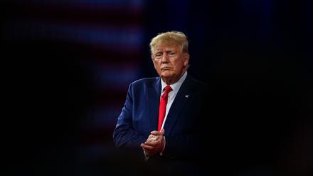 Der ehemalige US-Präsident Donald Trump.