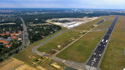 Der ehemalige Flughafen Berlin Tegel. 