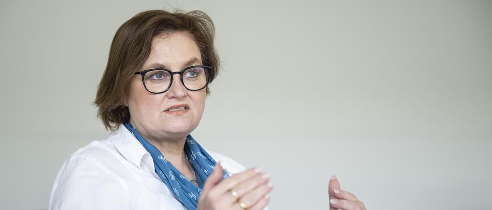 Berlins Senatorin für Wissenschaft, Gesundheit, Pflege und Gleichstellung Ina Czyborra (SPD).