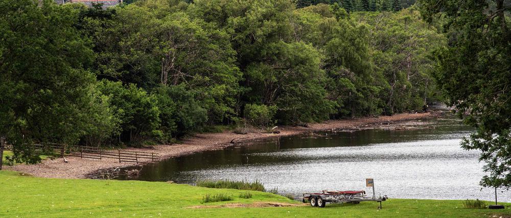 Der See „Loch Ness“.