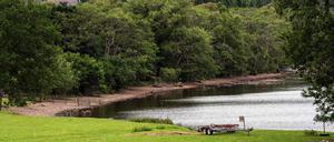 Der See „Loch Ness“. 