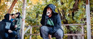 Der Rapper Tierstar Andrez, mit bürgerlichem Namen Andres Mba Mombe, gehört zu den Pionieren des Battle-Rap in Berlin. 