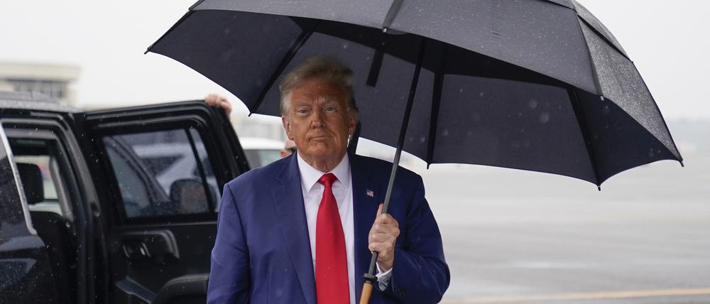 Donald Trump muss sich vor Gericht verantworten.
