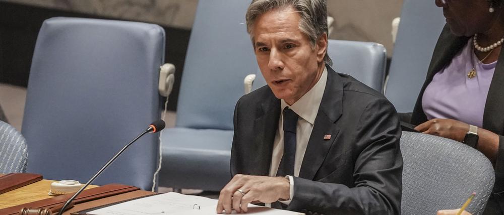 US-Außenminister: „Schluss mit diesem ungerechtfertigten Krieg.“