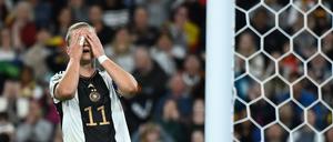 Deutschlands Alexandra Popp beim WM-Aus gegen Südkorea.