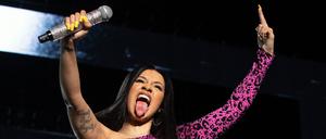 Cardi B performs at the Austin City Limits Music Festival on October 6, 2019 at Zilker Park in Austin, Texas.