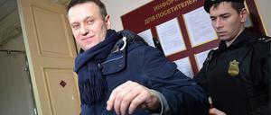 Alexej Nawalny vor Gericht.