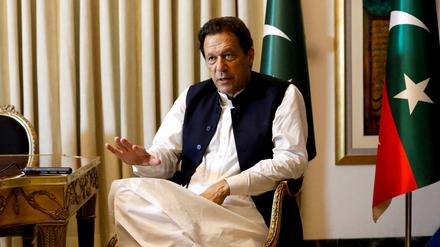 Der pakistanische Ex-Premier Khan.
