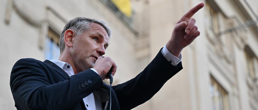 Björn Höcke, AfD-Landesvorsitzender und Fraktionschef im Thüringer Landtag.