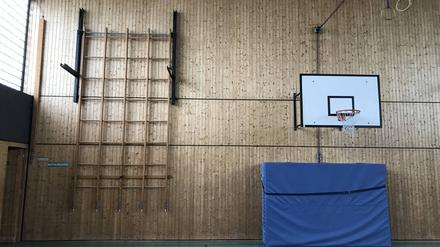 Leere Sporthalle in Corona Zeiten 03.05.2020 *** Empty sports hall in Corona Times 03 05 2020 