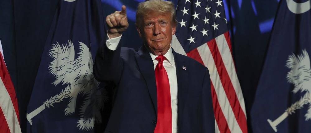 Donald Trump, ehemaliger Präsident der USA
