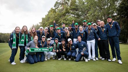 Die Teams vom Golf- und Landclub Berlin-Wannsee durften am Ende jeweils den dritten Platz bejubeln.