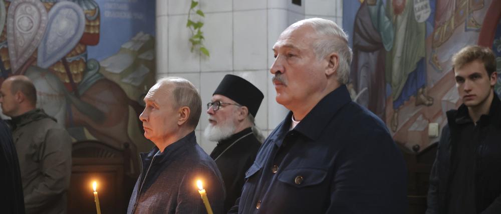 Alexander Lukaschenko gilt als engster Verbündeter des russischen Präsidenten Wladimir Putin.