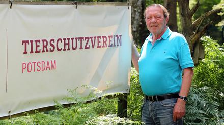 Günter Hein ist Vereinsvorsitzender des Tierschutzvereins in Potsdam.