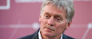 Der Sprecher des russischen Präsidenten, Dmitri Peskow, äußert sich zu einem Ende des Krieges gegen die Ukraine.