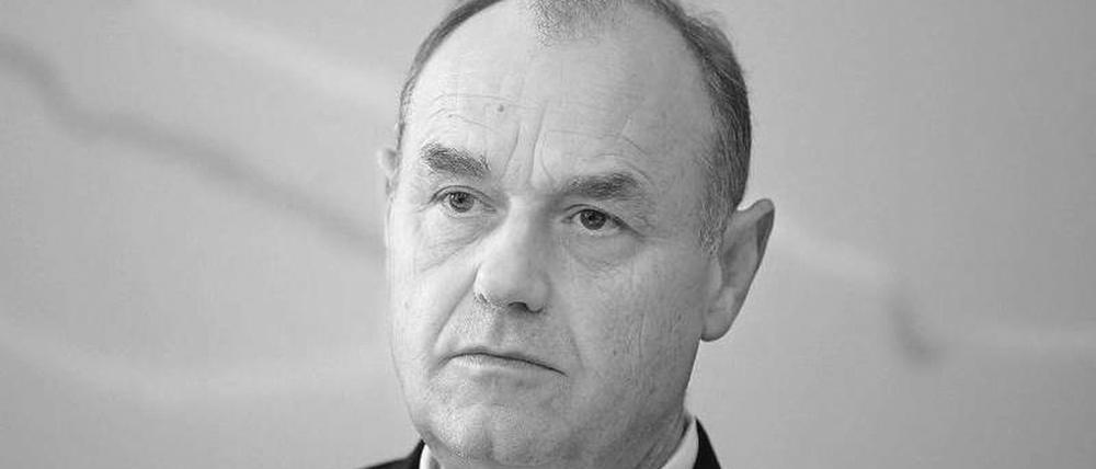 Brandenburgs früherer Staatskanzleichef Rudolf Zeeb ist tot.