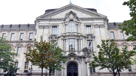 Das neubarocke Gebäude vom Kriminalgericht Moabit.