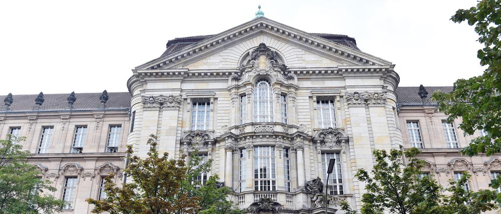Das neubarocke Gebäude vom Kriminalgericht Moabit.