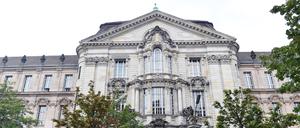 Das neubarocke Gebäude vom Kriminalgericht Moabit.