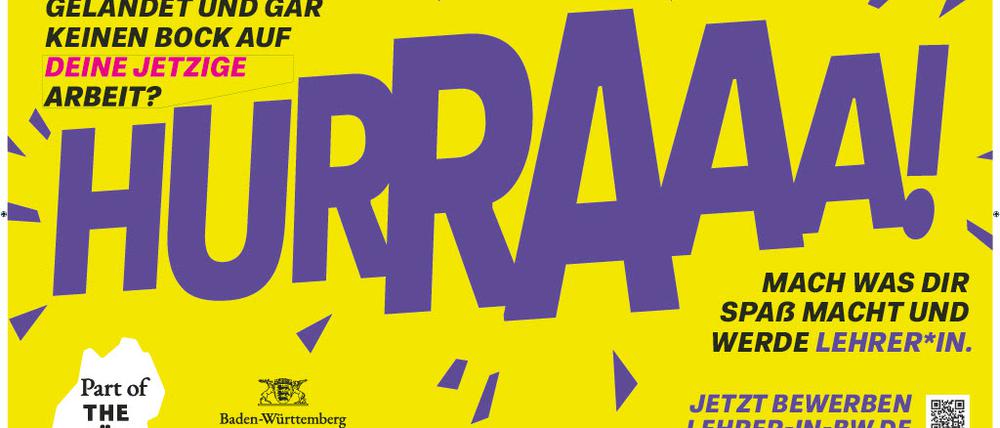 Aus „Keinen Bock auf Arbeit“ wird nun „Keinen Bock auf Deine jetzige Arbeit“.