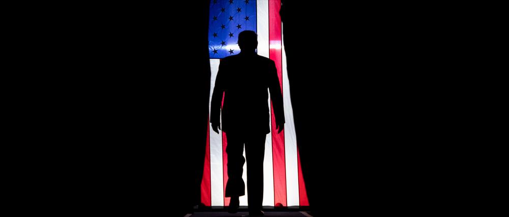 Früherer US-Präsident Donald Trump im Jahr 2019: „Ein erneutes Aufeinandertreffen von Biden und Trump scheint unvermeidlich.“