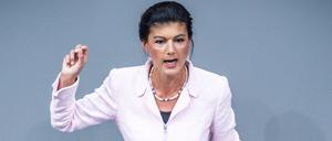 Sahra Wagenknecht ist auch in ihrer eigenen Partei umstritten.