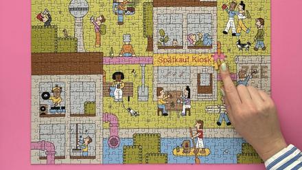 So bunt wie Berlin: das neue Hauptstadt-Puzzle von Sundays.