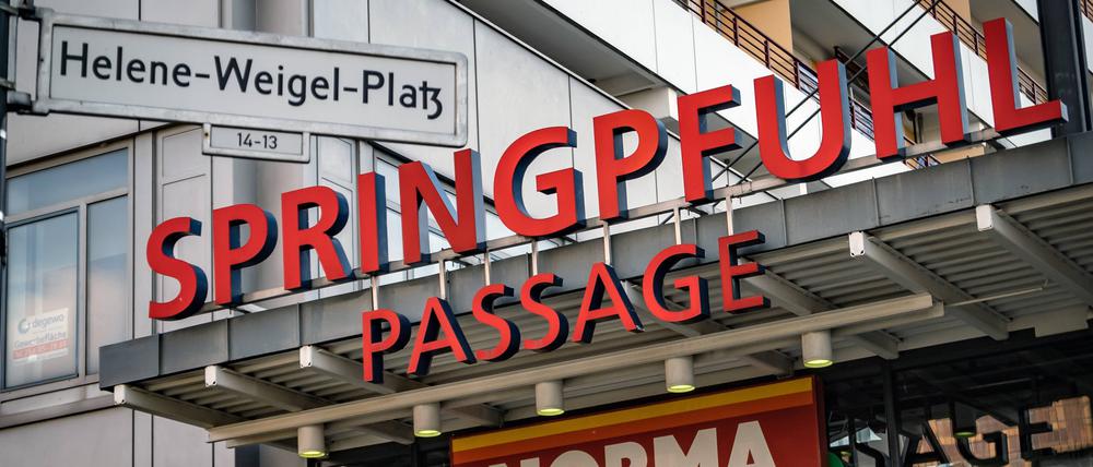 Die Springpfuhl-Passage in Marzahn-Hellersdorf. (Archivbild)