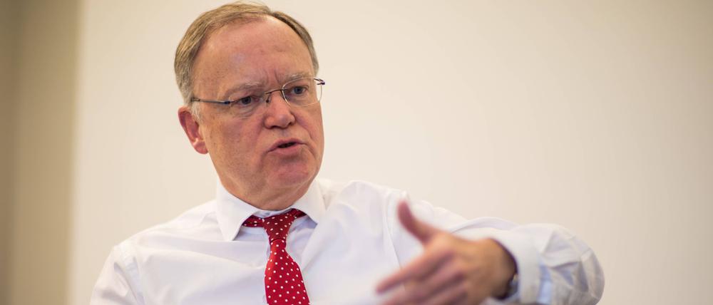 Niedersachsens Ministerpräsident Stephan Weil.