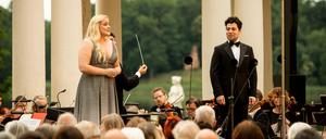Operngala bei der Kammeroper Schloss Rheinsberg 2023 mit Marta Fridriksdottir und Ido Beit-Halachmi.