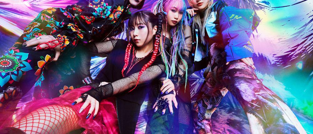 Promofoto der Band Hanabie.