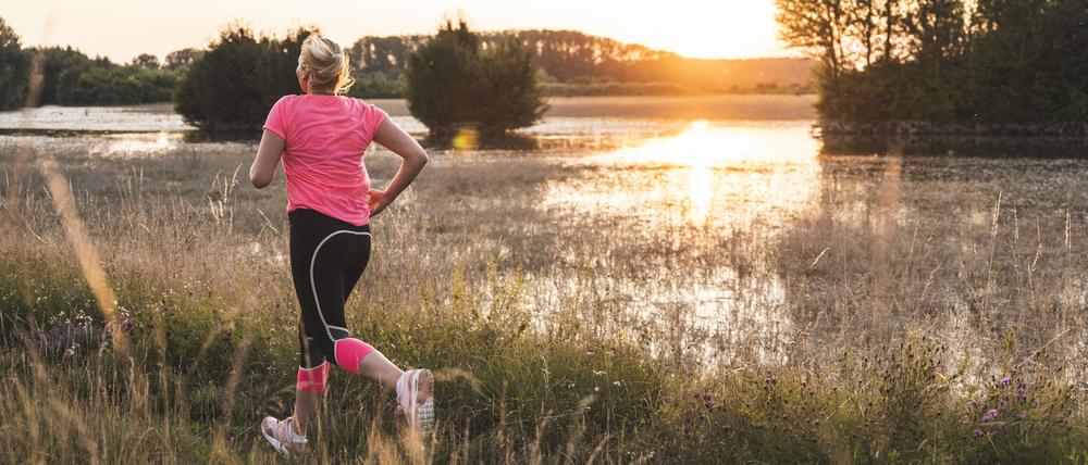 Sommerlauf ganz ohne Stress – ein Fest für unsere Kolumnistin.