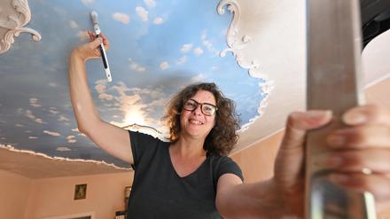 Potsdam, 08.08.2023 / Lokales / Angela Kaiser, Firma Kaiserhimmel, Potsdamer Diplom Designerin